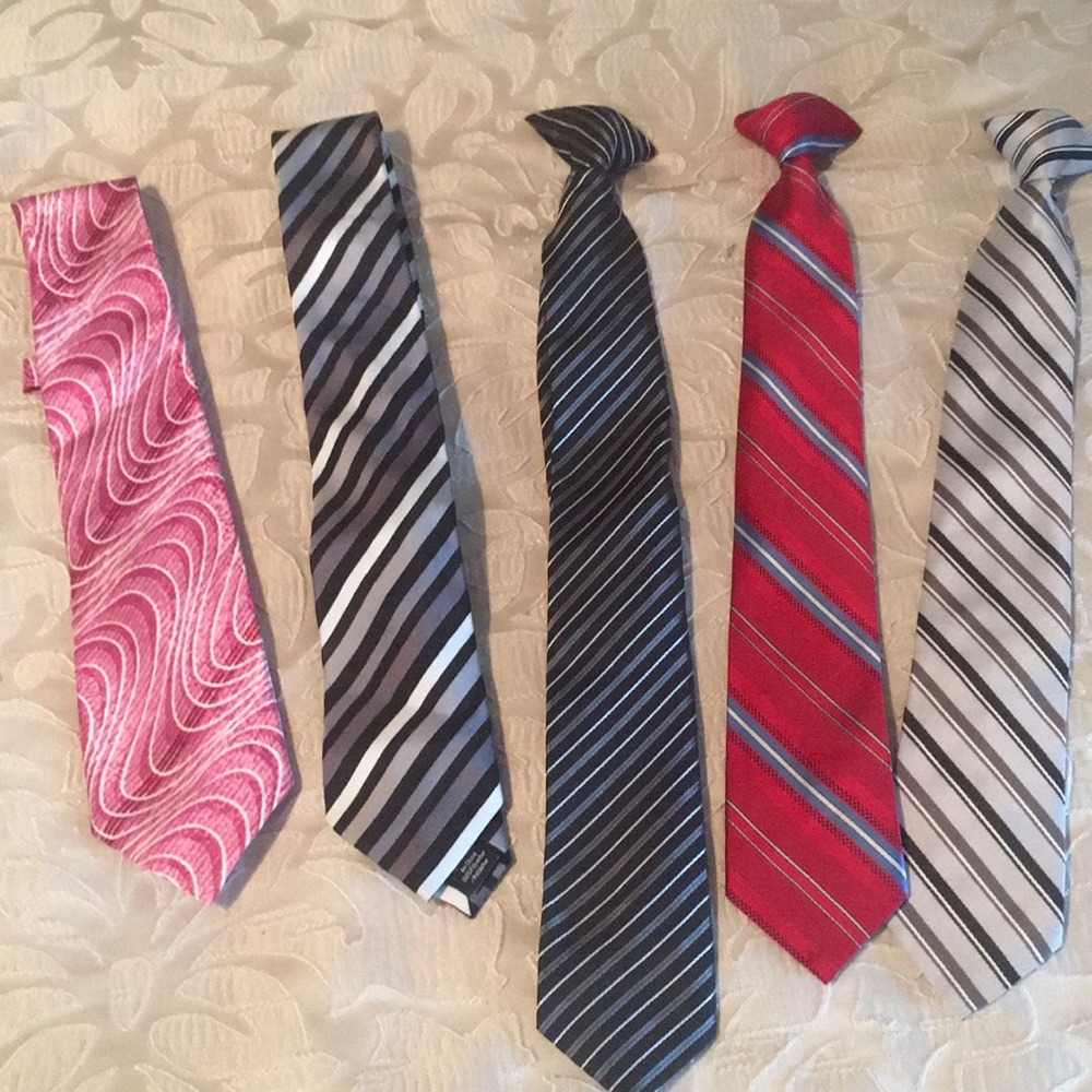 Boys Assorted Ties - 5 total
